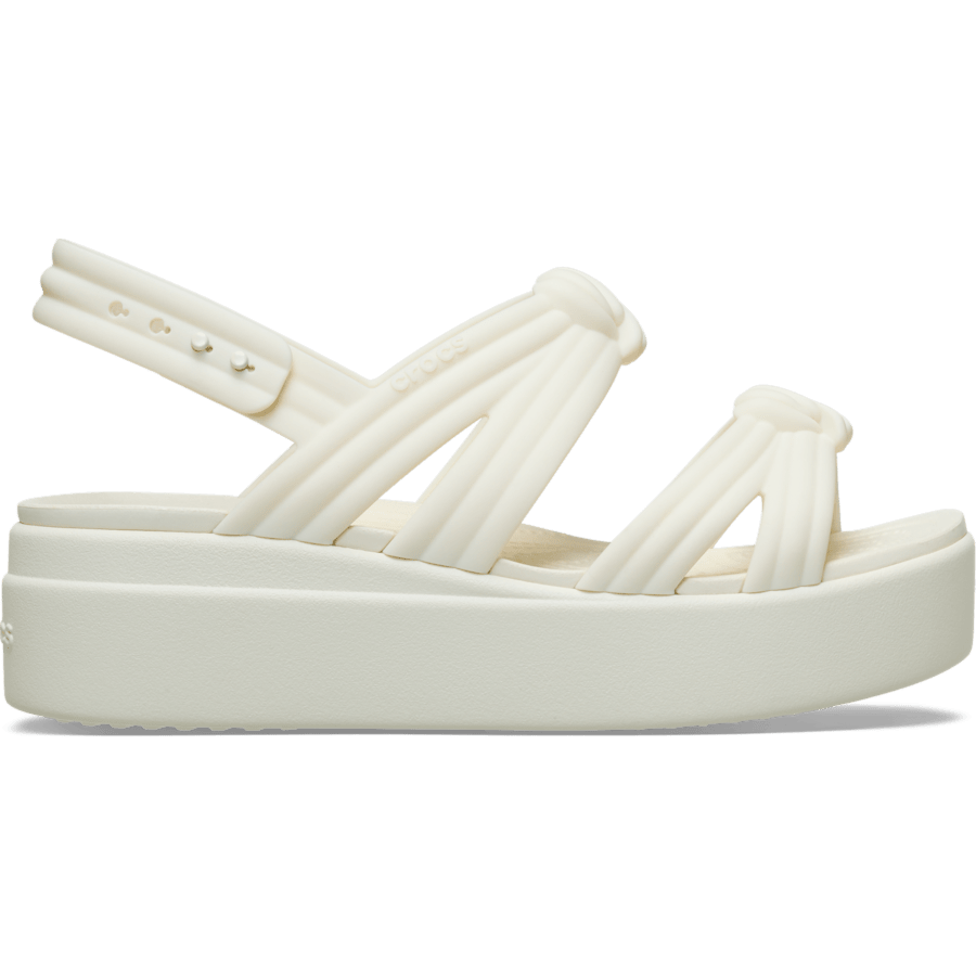 Brooklyn Knot Low Wedge - Crocs discount