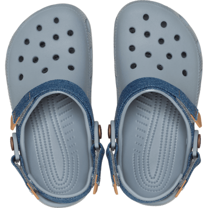 Kids' Classic Denim Adjustable Backstrap Clog - Crocs outlet
