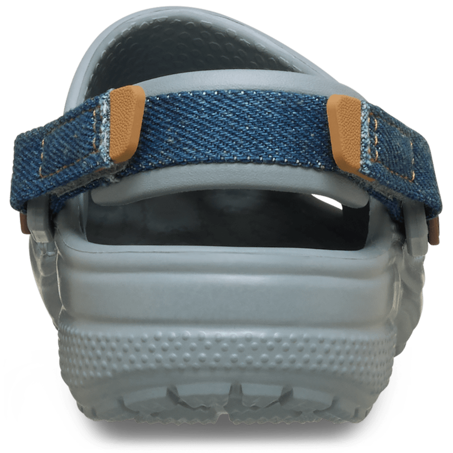 Toddler Classic Denim Adjustable Backstrap Clog - Crocs discount