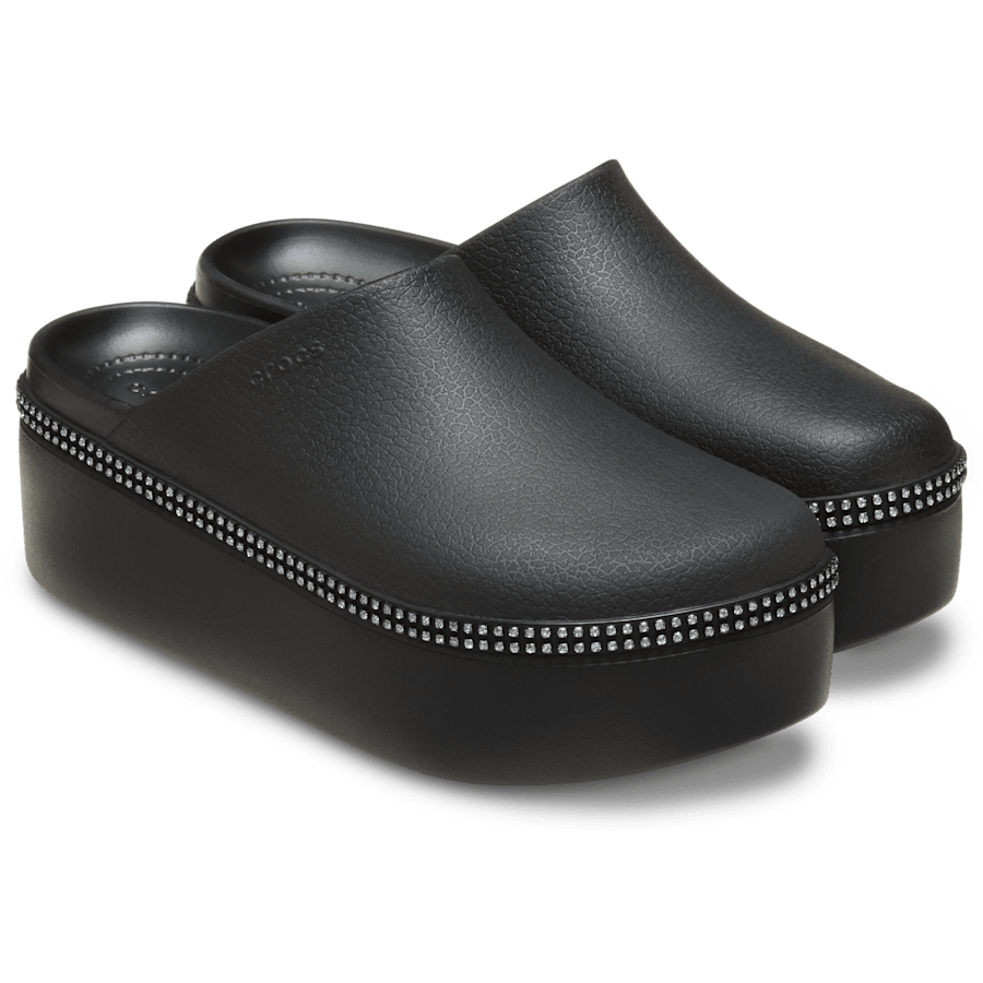 Dylan Platform Diamante Clog - Crocs for sale