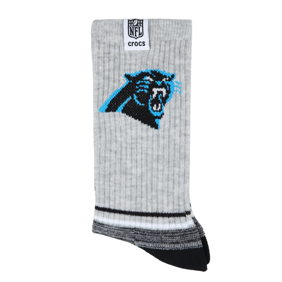 NFL Carolina Panthers Crocs Socks - Crocs for sale