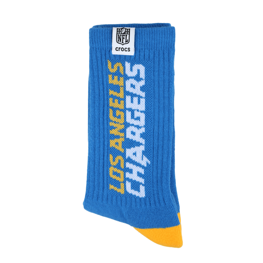 NFL Los Angeles Chargers Crocs Socks - Crocs online