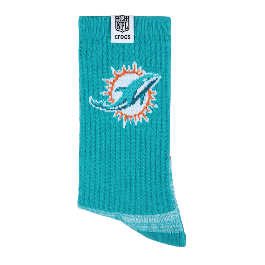 NFL Miami Dolphins Crocs Socks - Crocs on sale