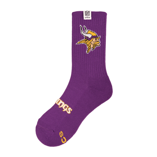NFL Minnesota Vikings Crocs Socks - Crocs for sale