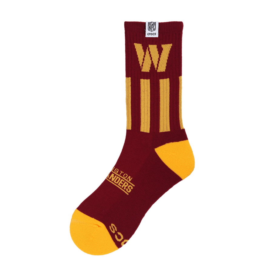 NFL Washington Commanders Crocs Socks - Crocs on sale