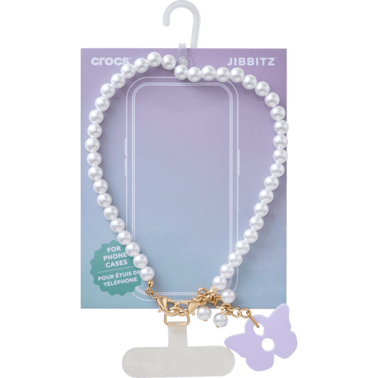Baroque Pearl Phone Wristlet - Crocs on sale