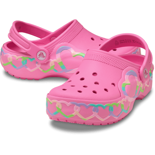 Kids' Classic Heart Lights Clog - Crocs outlet