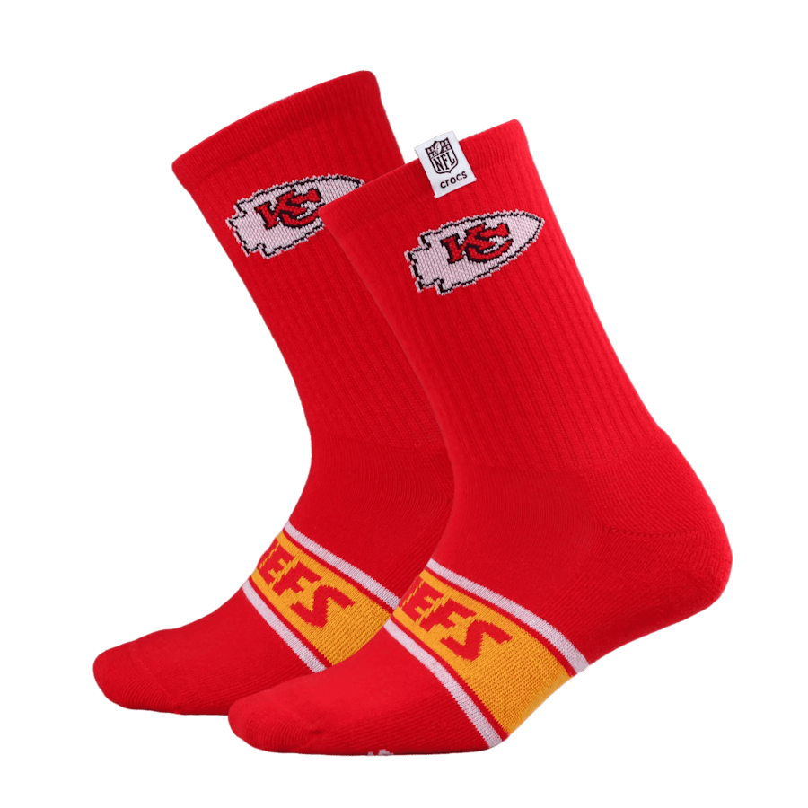 NFL Kansas City Chiefs Crocs Socks - Crocs outlet