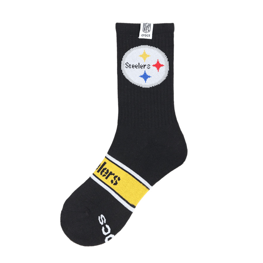 NFL Pittsburgh Steelers Crocs Socks - Crocs for sale