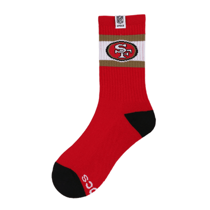 NFL San Francisco 49ers Crocs Socks - Crocs discount