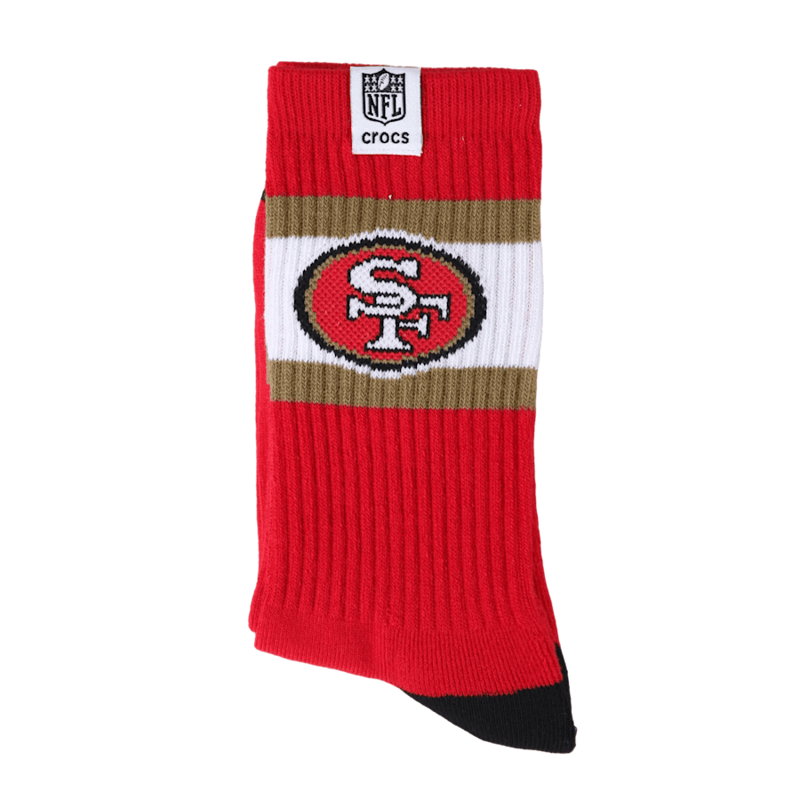 NFL San Francisco 49ers Crocs Socks - Crocs discount