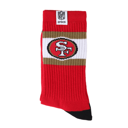 NFL San Francisco 49ers Crocs Socks - Crocs discount