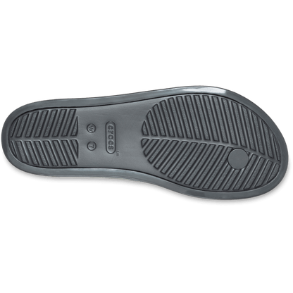 Miami Round Toe Dark Floral Flip - Crocs sale