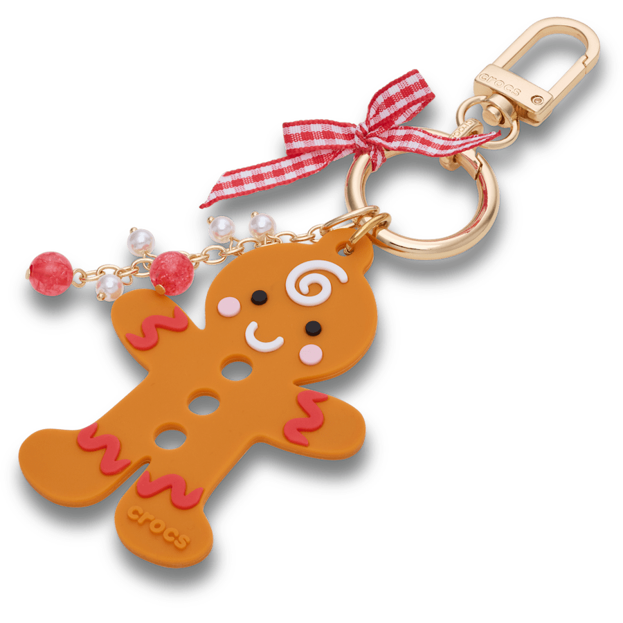 Gingerbread Man Bag Charm - Crocs sale